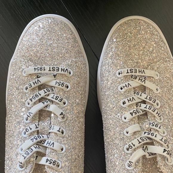 Vintage Havana Glittery Beige Sneakers - Picture 5 of 5